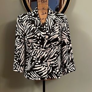 Isabella Suits jacket size 12. Please see measurements below.